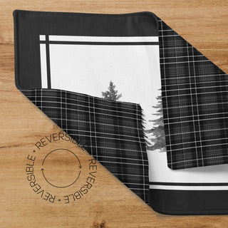 Black Pine Tree Individual Reversible Semi Impermeable