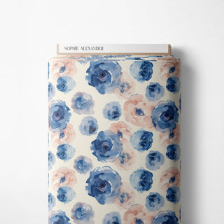 Watercolor Flowers Mantel Semi Impermeable