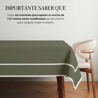 Olive Mantel Semi Impermeable